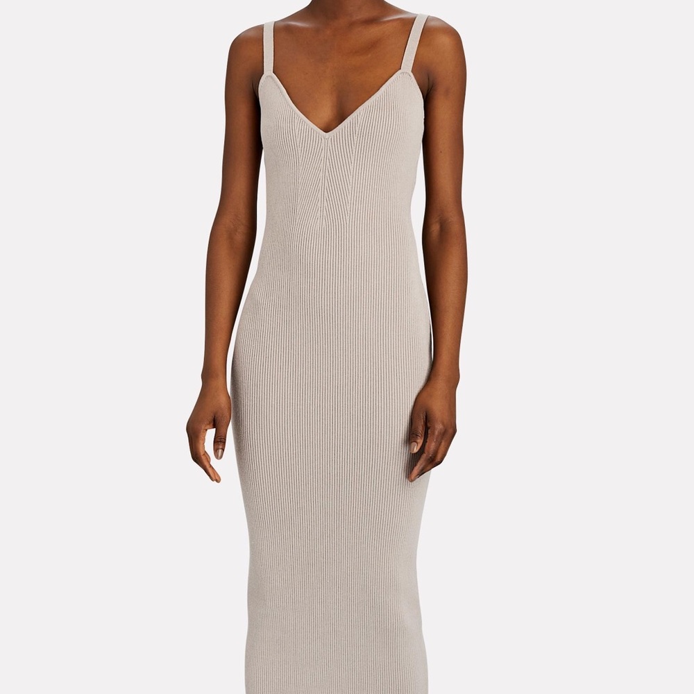 Ronny Kobo Lalu Dress in Oatmeal Medium